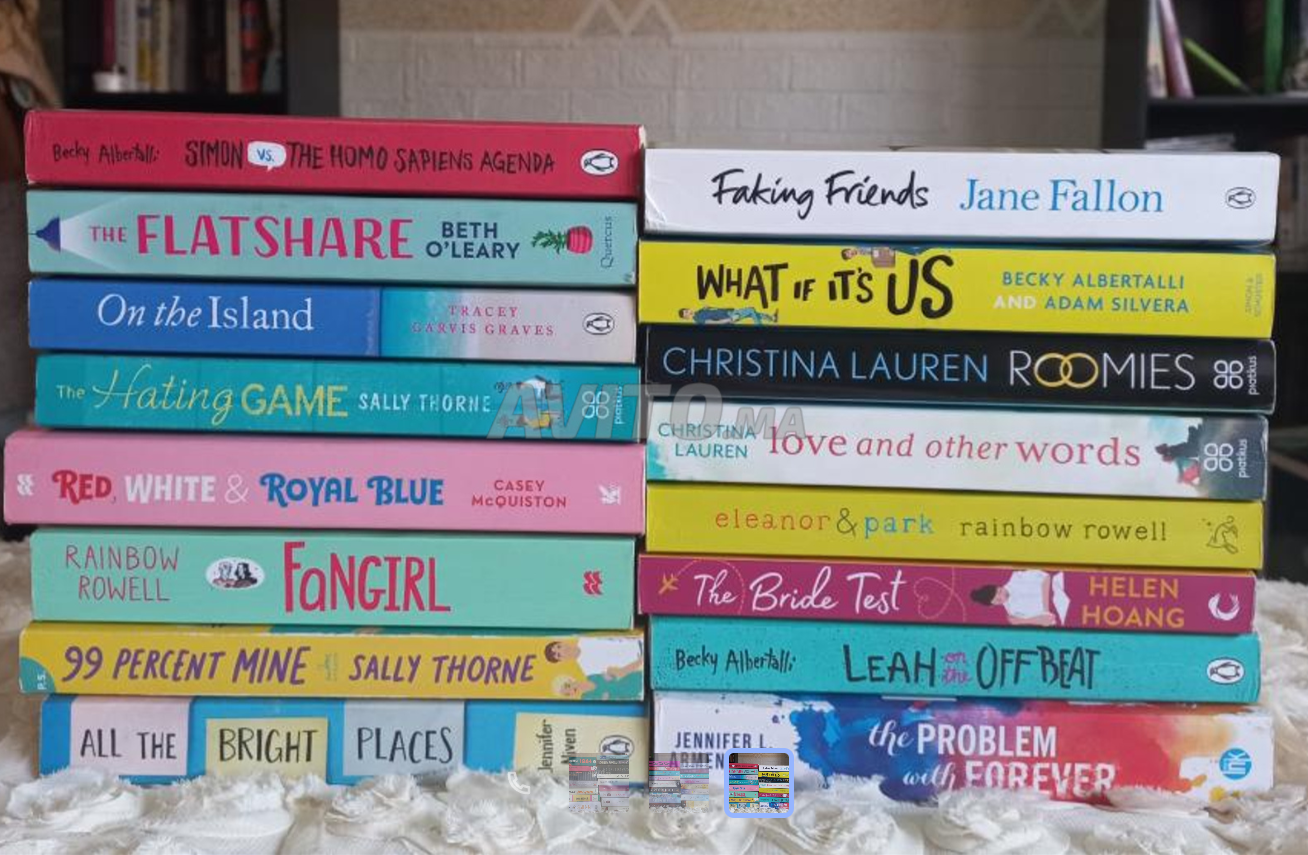 كتب إنجليزية وعربية (نسخ أصلية)